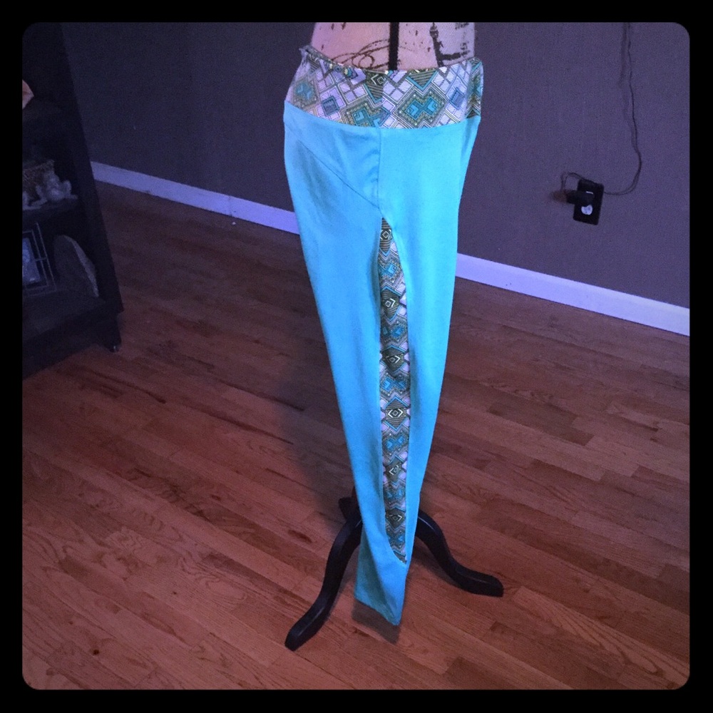 Active wear, compression leggings.