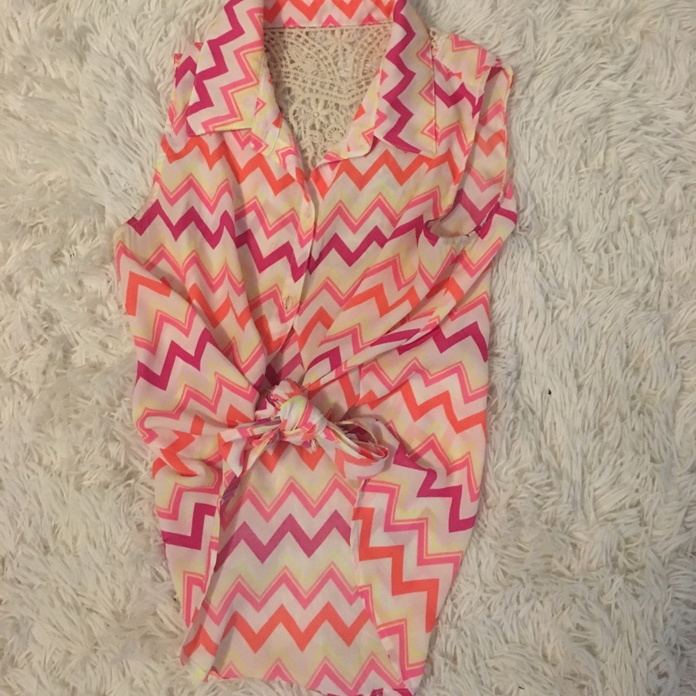 Beautiful summer tied shirt