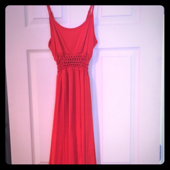 Strappy asymmetrical dress - Picture 1 of 3