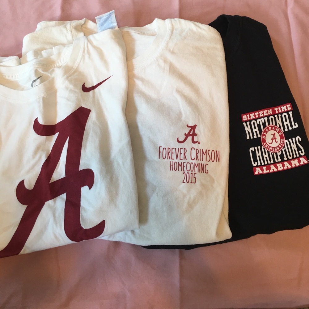 University of Alabama Tshirt Bundle
