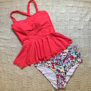 High Waisted Tankini