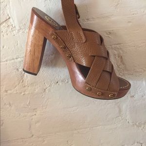 Tory Burch Wooden Block Heels