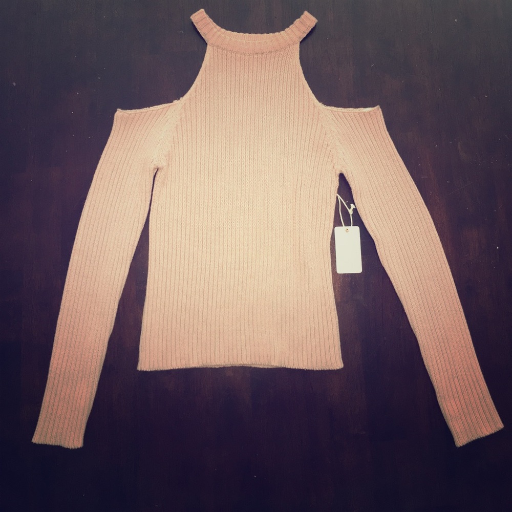 Off the shoulder sweater