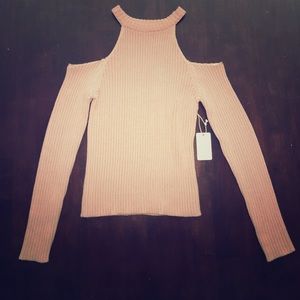 Off the shoulder sweater