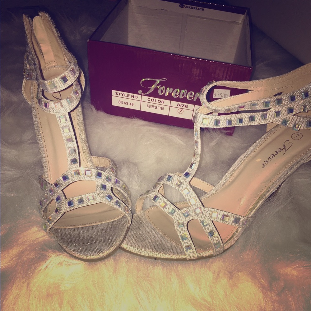 Cute bedazzle heels