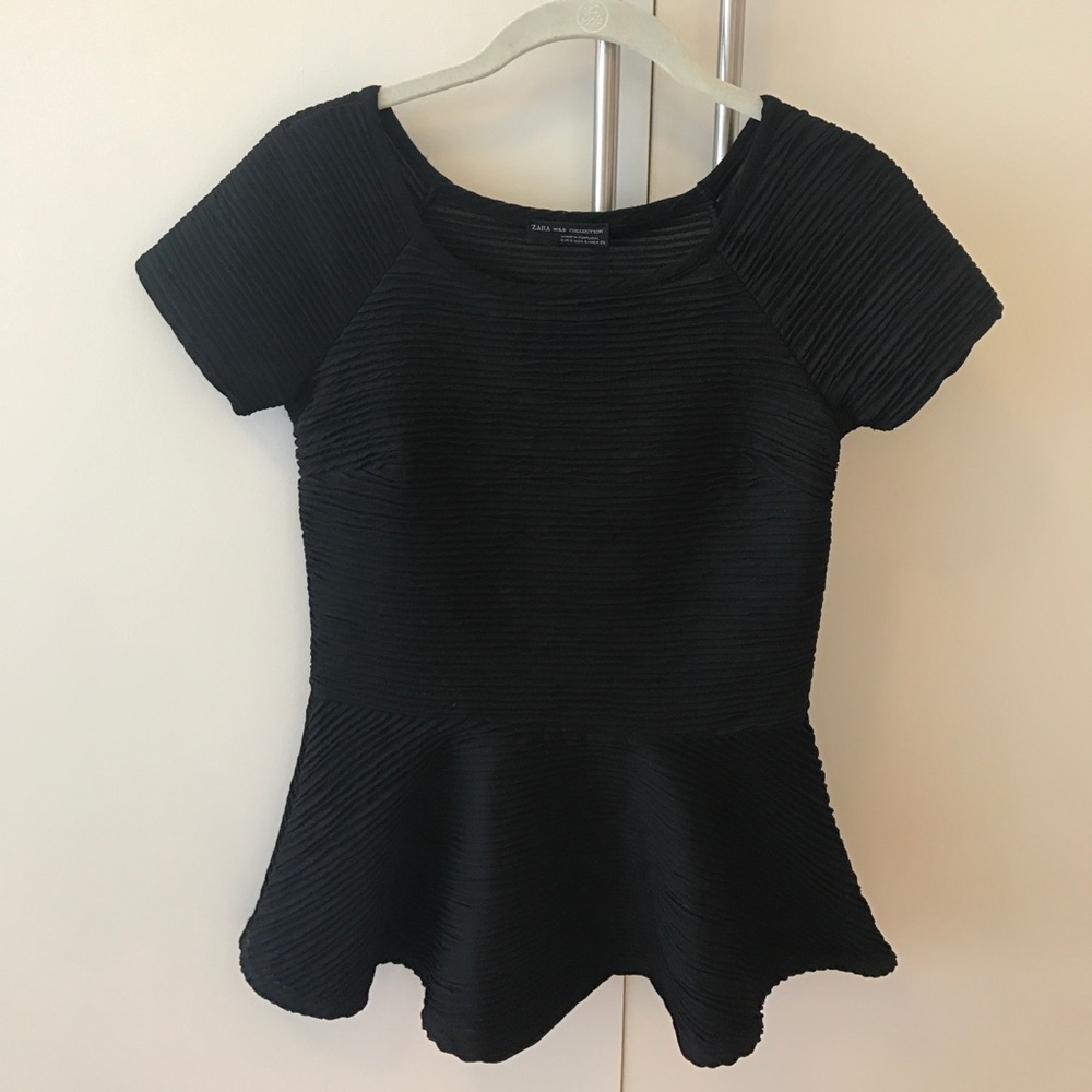 Zara Rouched Top