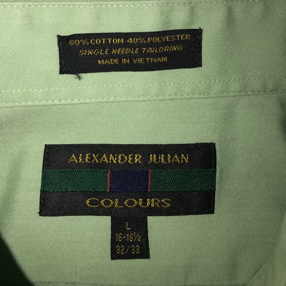 Men's dress shirt size L - Picture 2 of 2