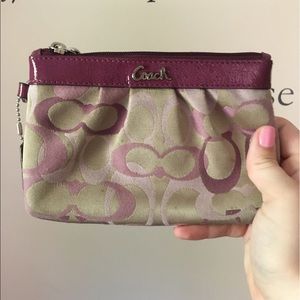 Coach wristlet