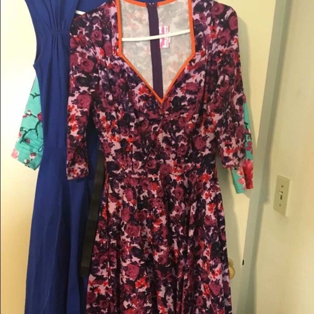 Pinupgirl clothing Floral Dress XS