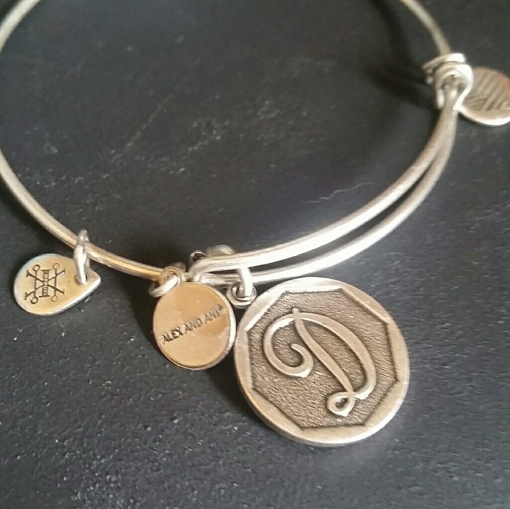 Alex and ani silver bracelet