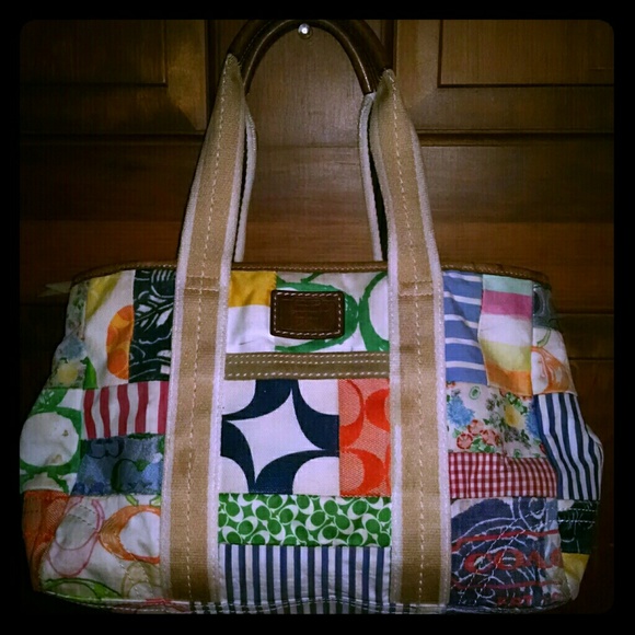Patchwork Coach bag - Picture 1 of 2