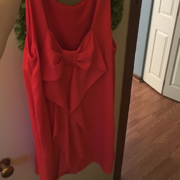 Red bow dress - Picture 1 of 2