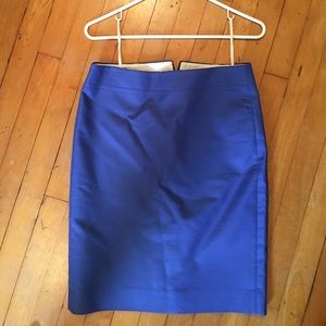 Like new JCrew periwinkle blue pencil skirt