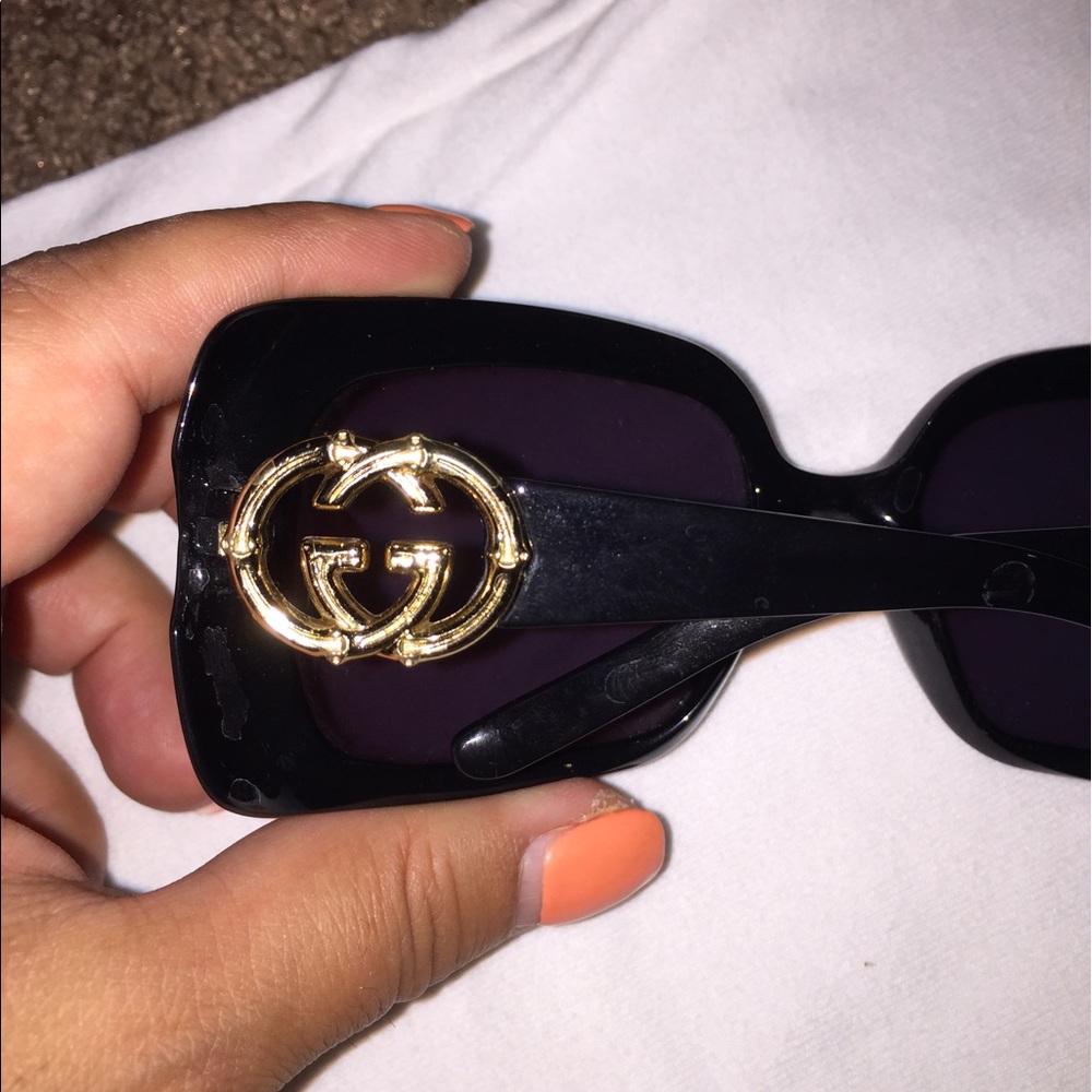 Gucci black sunglasses
