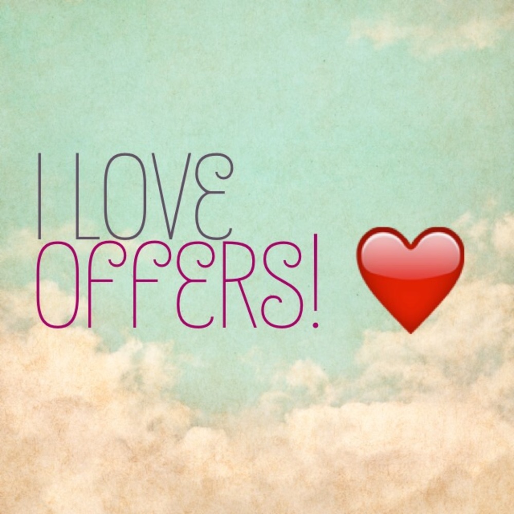I love offers!