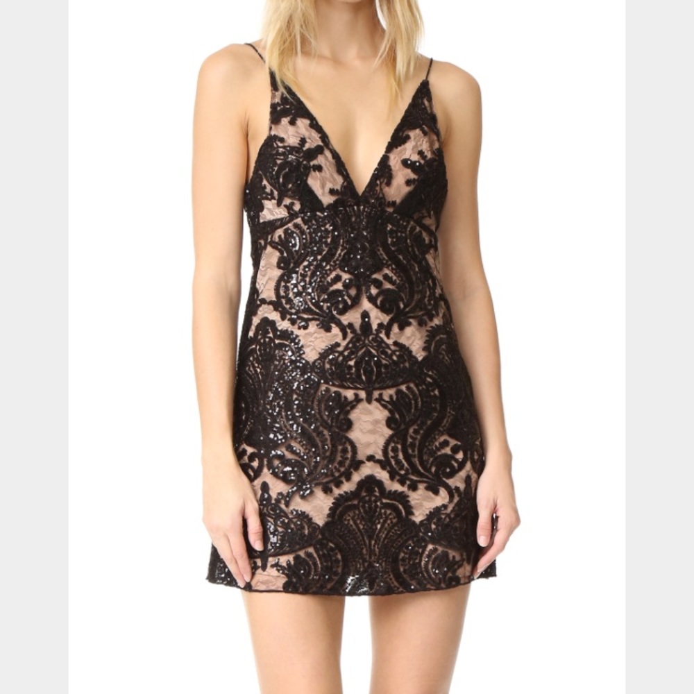 Free People Night Shimmer Dress