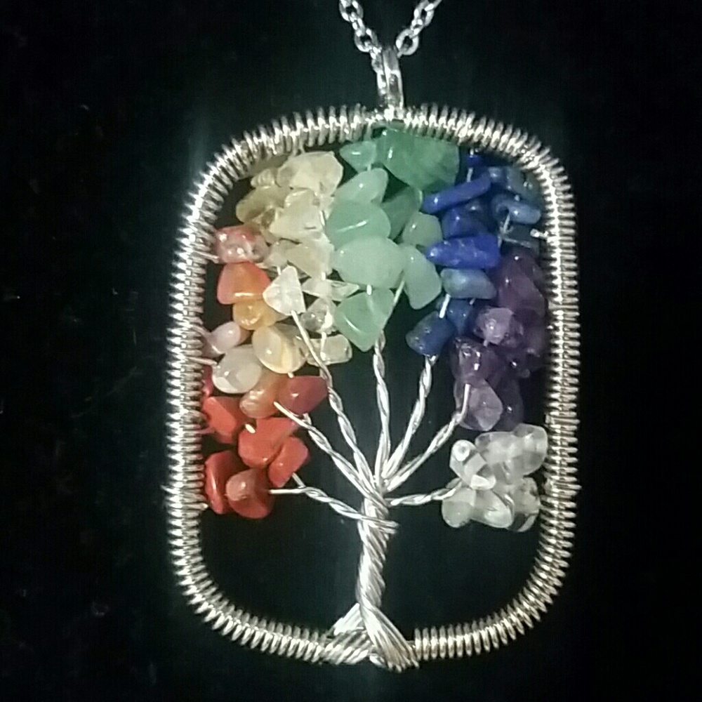 NEW TREE OF LIFE NECKLACE Stainless Steel - Picture 5 of 5