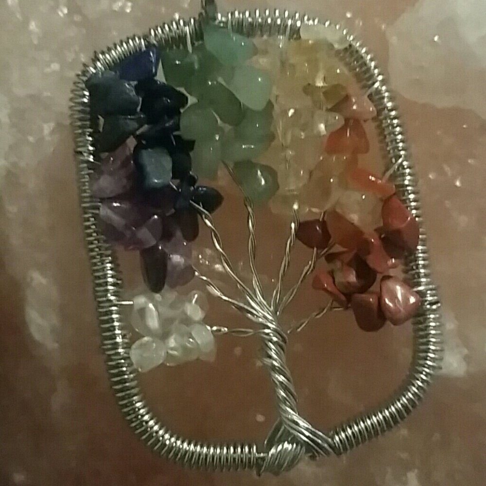 NEW TREE OF LIFE NECKLACE Stainless Steel - Picture 4 of 5