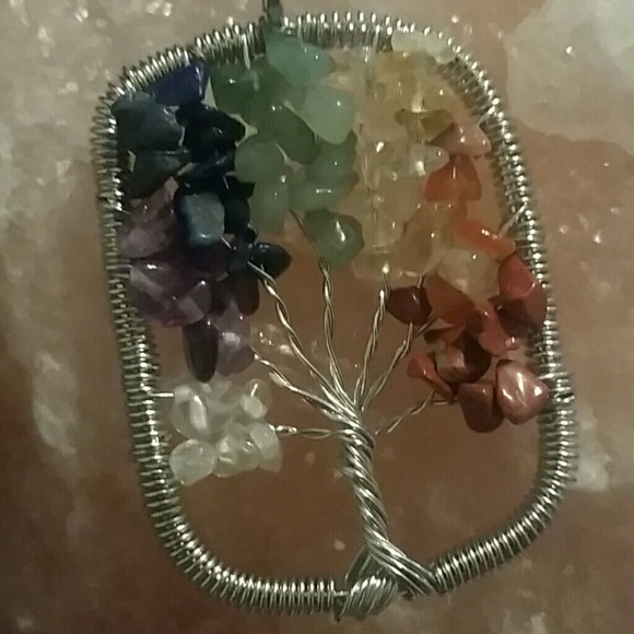 NEW TREE OF LIFE NECKLACE Stainless Steel - Picture 4 of 5