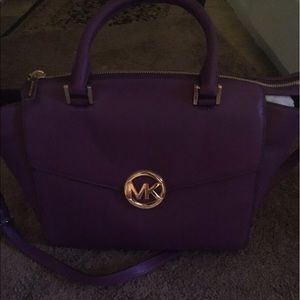Original purple authentic MK purse