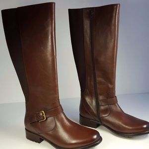 Clarks Plaza Pilot leather boot size 10