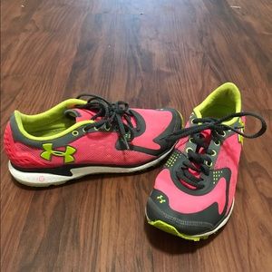 Under armour running shoes (Like New)!!