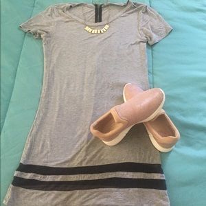 Mesh T-Shirt Dress