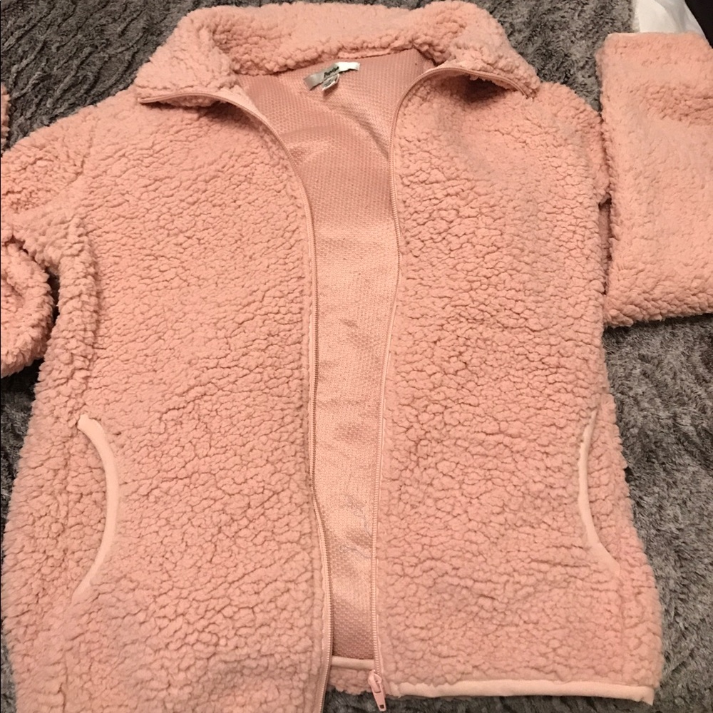 Fluffy Pink Jacket!