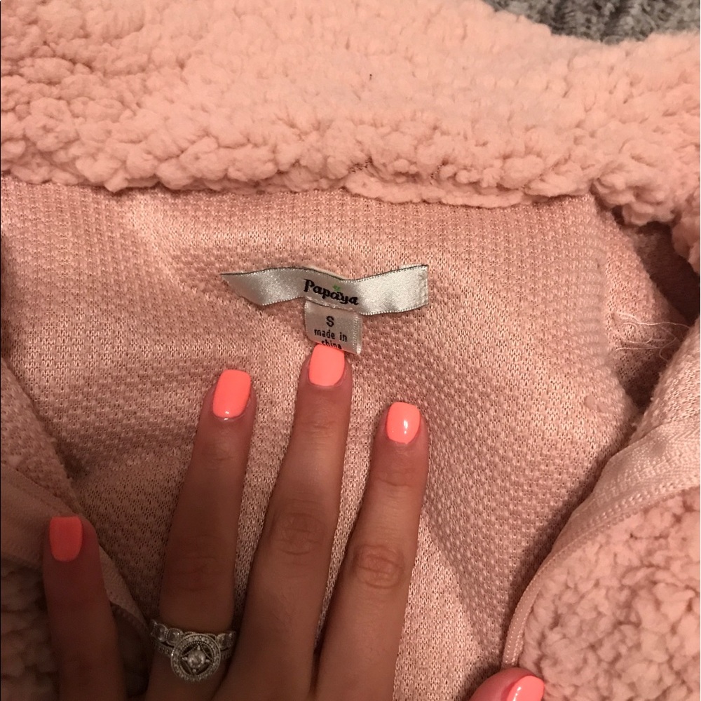 Fluffy Pink Jacket! - Picture 2 of 2