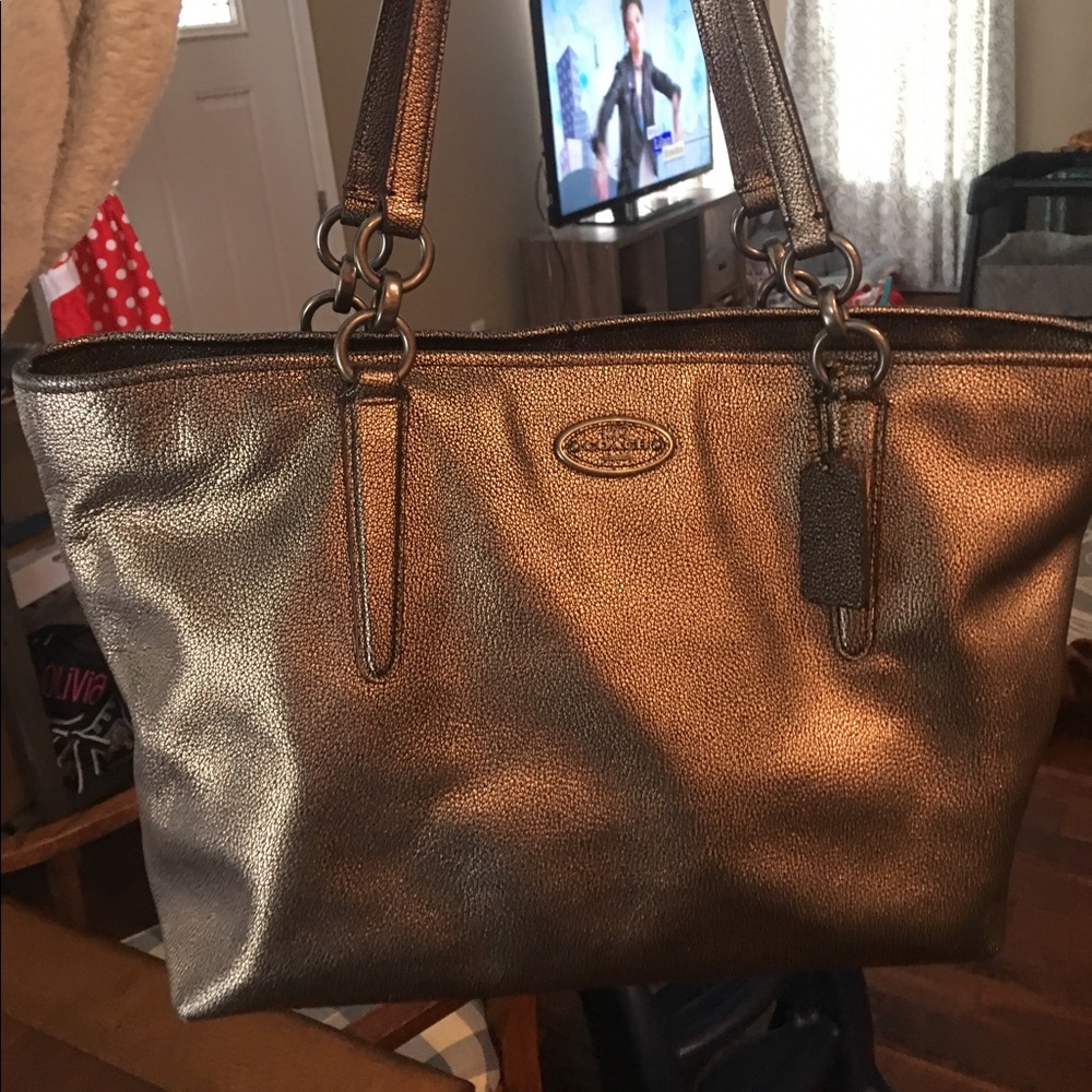 Vintage Ellis Prism Coach tote