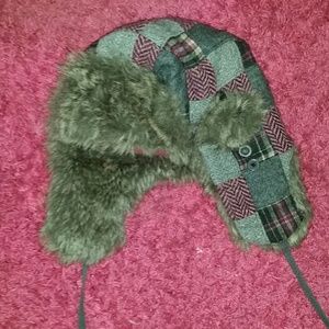 American Eagle Eskimo Fur Hat