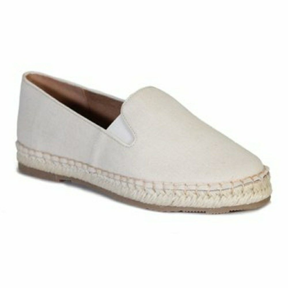 Beige Canvas Slip-On Sneaker