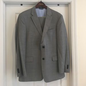 Tommy Hilfiger Gray Suit