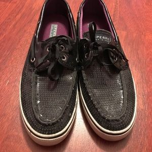 BLACK SPERRY SNEAKERS👟