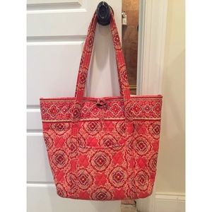 Vera Bradley Iconic Tote in Paprika