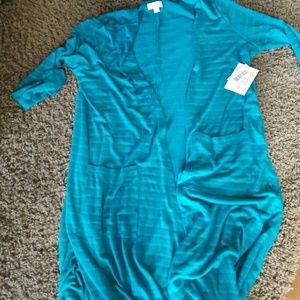 LulaRoe teal sarah