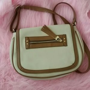Creme Crossbody Purse