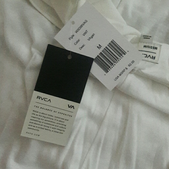 Rvca Mod 20s fringe jersey t shirt maxi dress - Picture 5 of 5