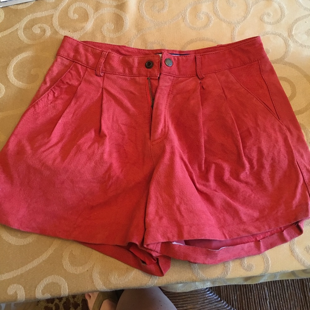 High waisted shorts