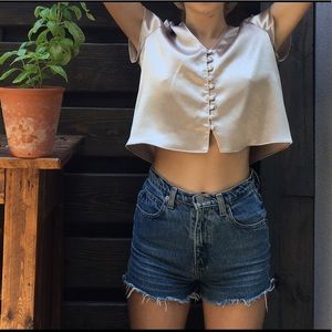 ✨✨✨ Shiny gold Zara Shirt! ✨✨✨✨