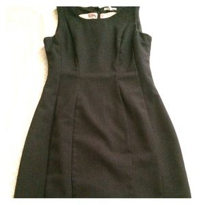 H & M charcoal gray sheath dress