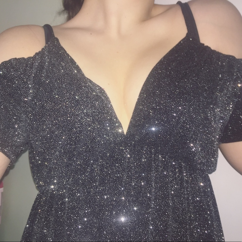 NWOT nasty gal shimmery dress