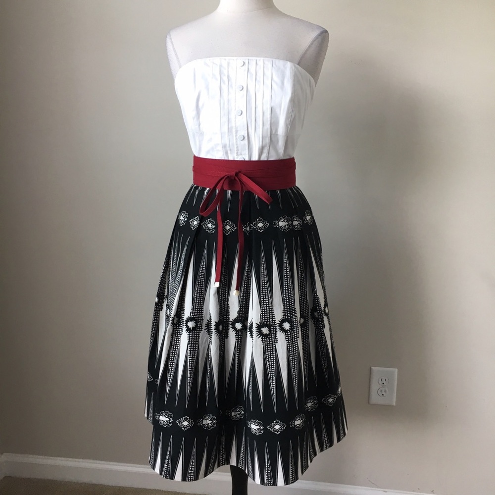 Red pink suede obi belt - Picture 4 of 4