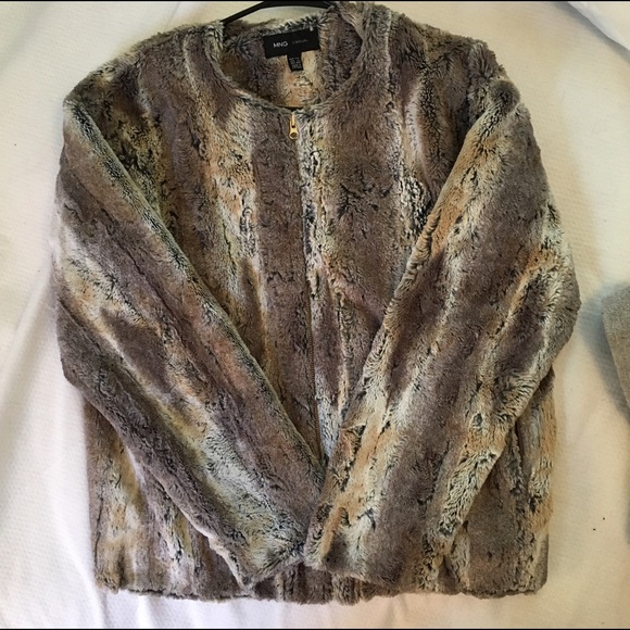 Mango Jackets & Coats Mango Fur Coat Poshmark