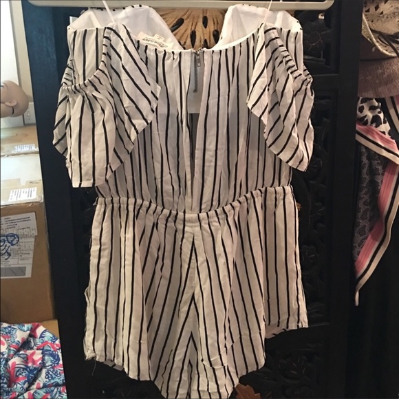 STRIPE ROMPER - Picture 2 of 2