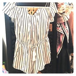 STRIPE ROMPER