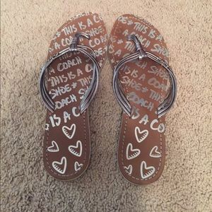 Coach Flip Flops!