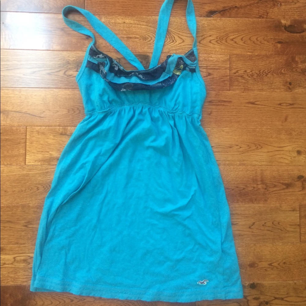Blue Hollister Short Dress or Long Shirt