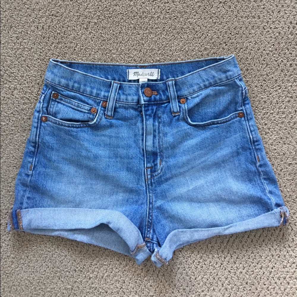 Jean shorts, like new!