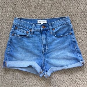 Jean shorts, like new!